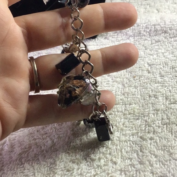 Black and silver tone 6 1/2 Inches Bracket - Picture 2 of 3